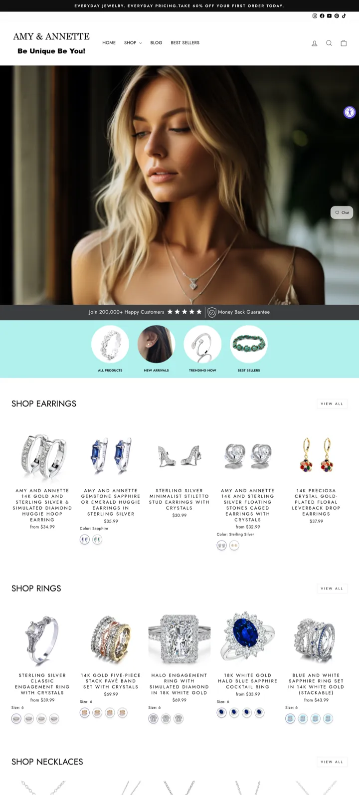 amyandannette.com — full page